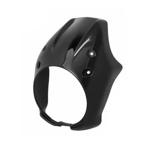 Lampemaske egnet for Honda Rebel 500 CMX 17-24 frontlyktbekledning Craftride RM3 frontrute svart