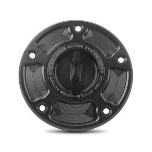 Motorsykkel tanklokk egnet for Suzuki GSX-R 1000 03-21 tanklokk Zaddox ZT7 svart