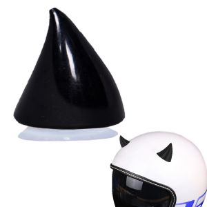 Motorsykkelhjelmdekor Zaddox HD1 horn med sugekopp svart